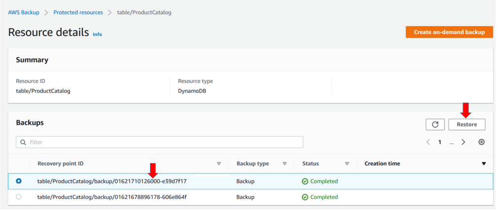 Scheduled Backup 12