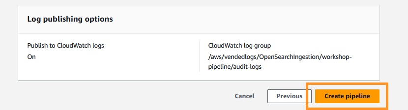 Create pipeline